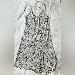 Y2K Floral Halter Dress